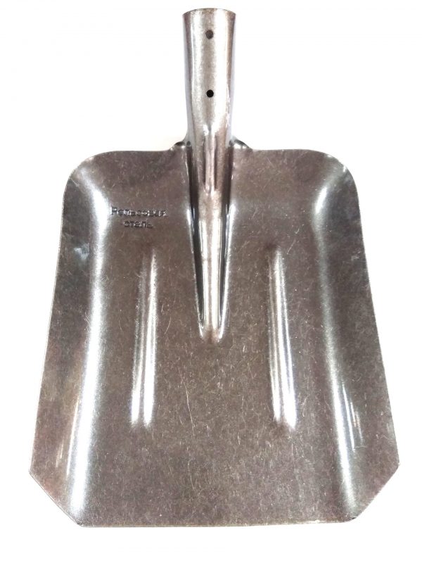 Лопата совковая рельсовая сталь с ребрами жесткости